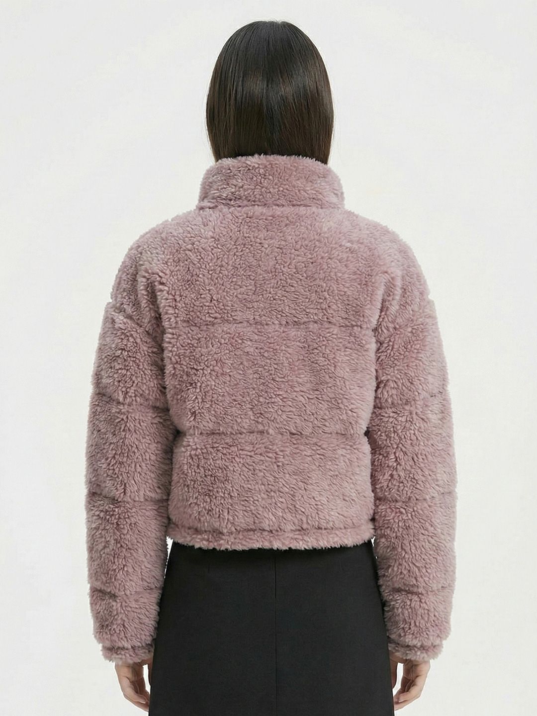 NOWI Women Crop Puffer Jacket