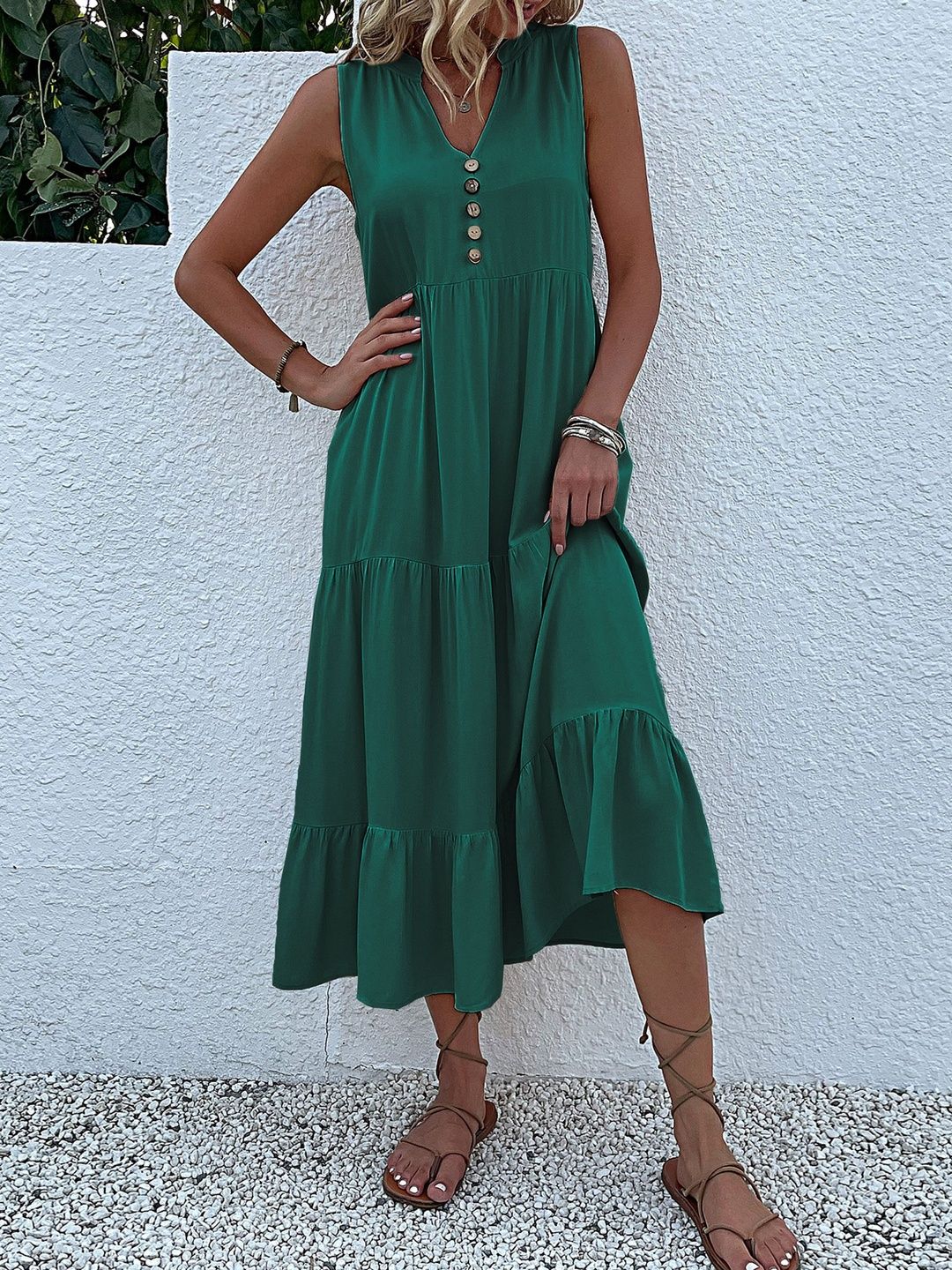 A-Line Midi Dress
