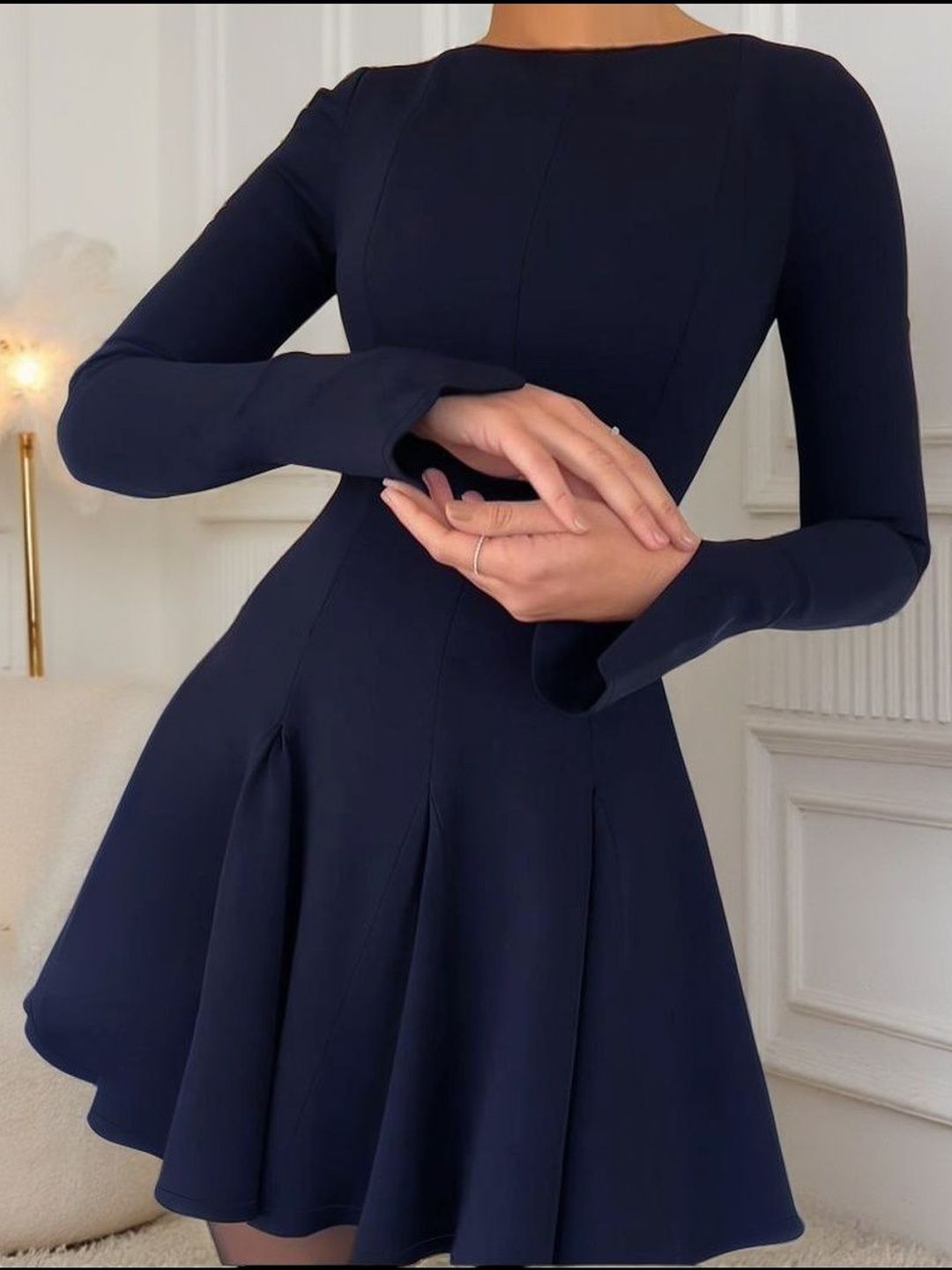 NOWI Fit & Flare Mini Dress