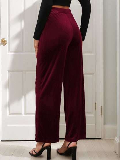 Women High-Rise Trousers