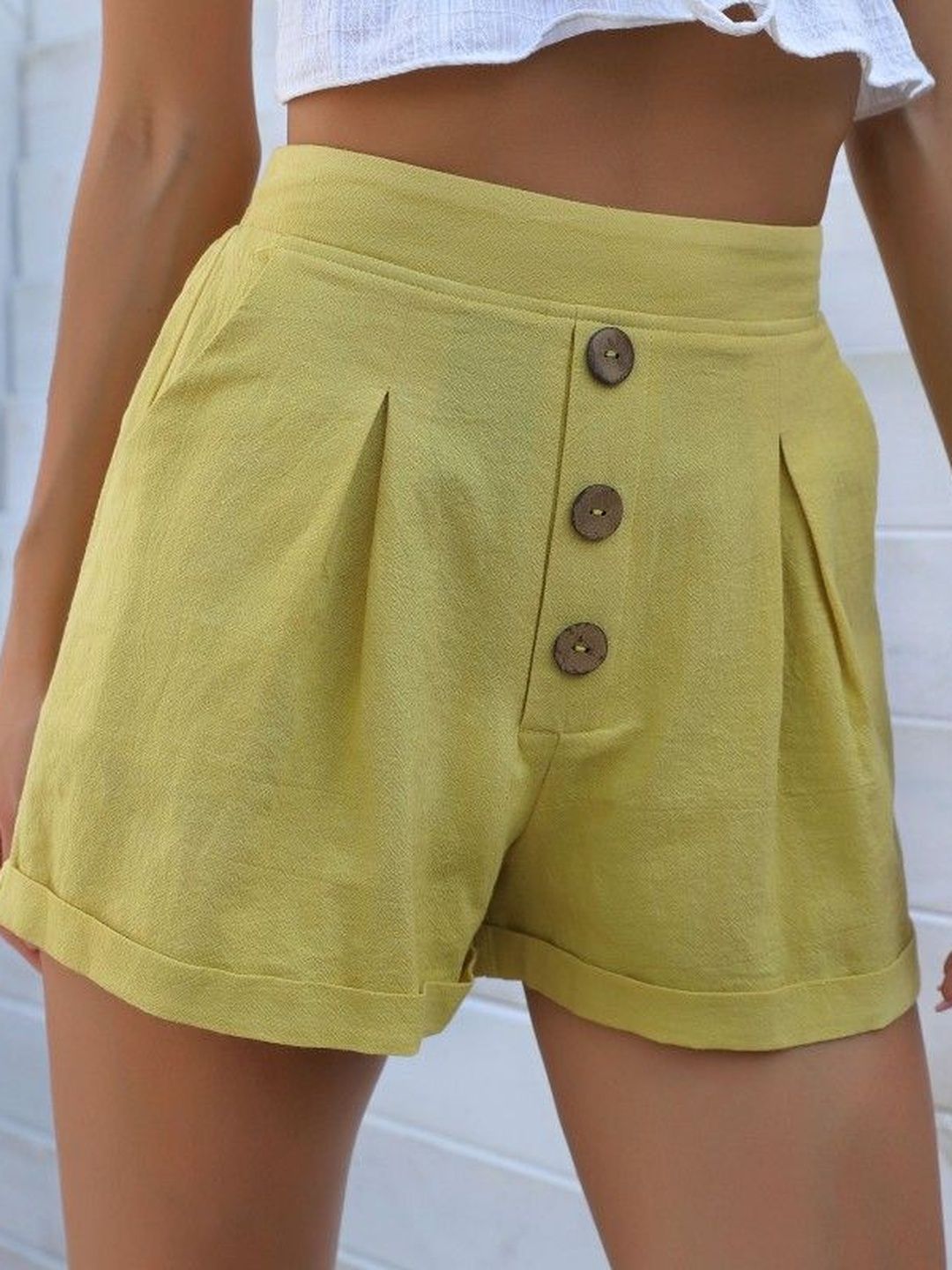 Women High-Rise Fashion Shorts