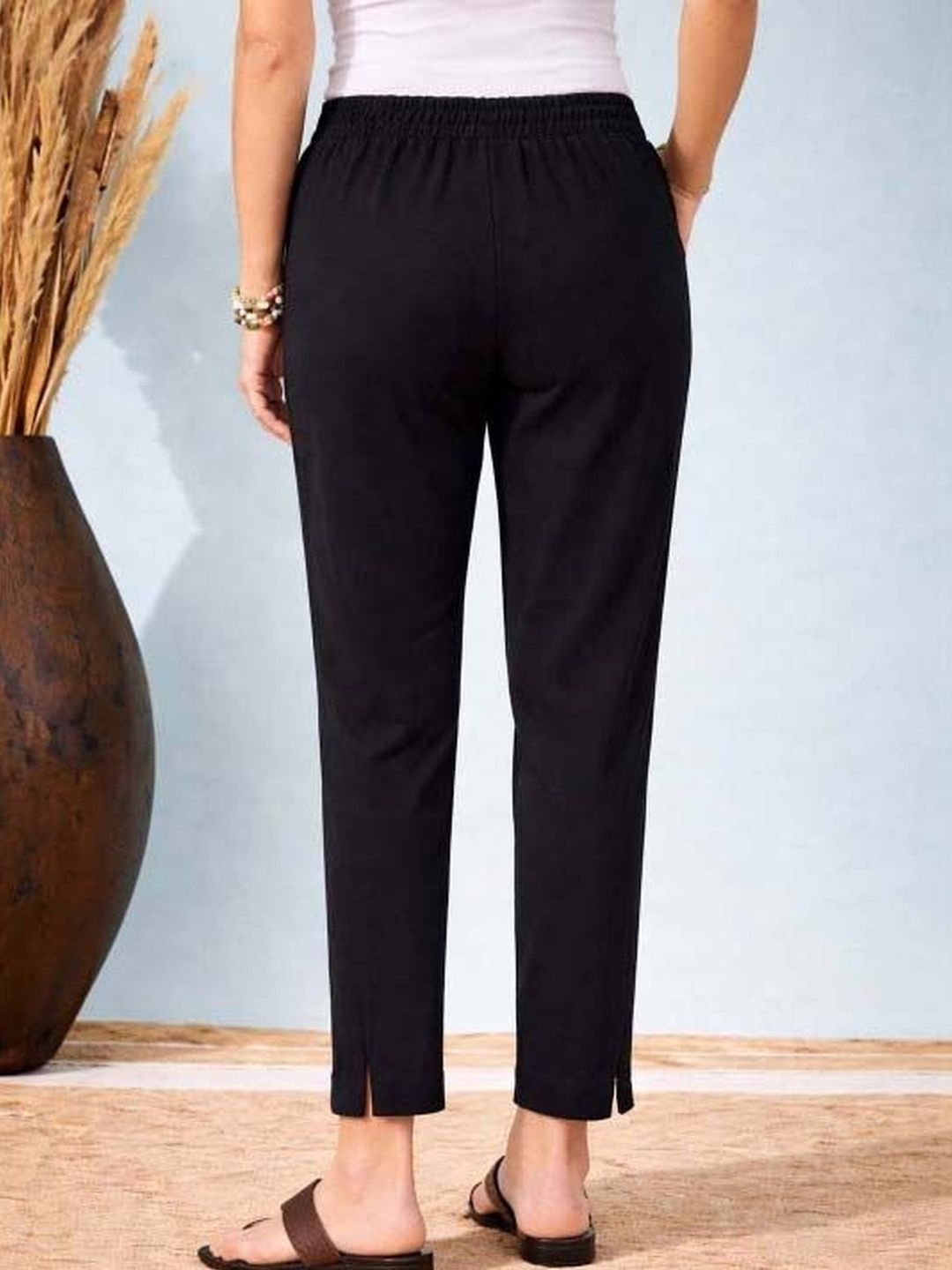Women Wrinkle Free Trousers