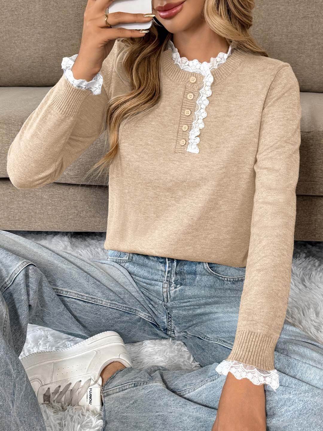 NOWI Women Round Neck Pullover