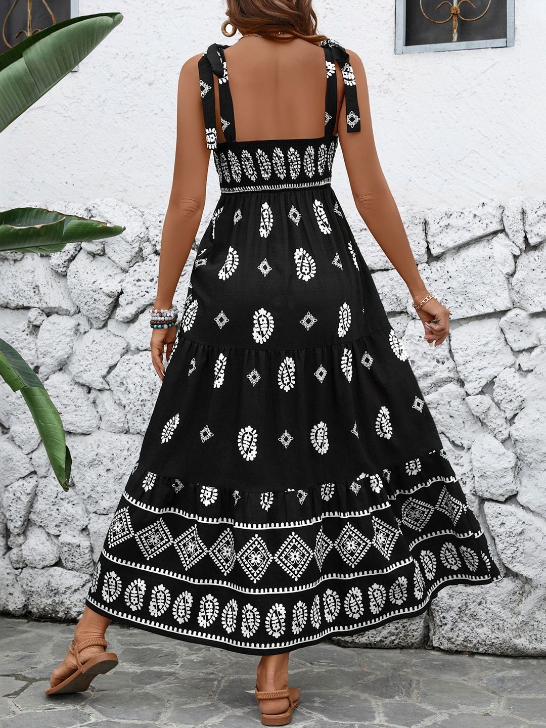 Print Maxi Dress