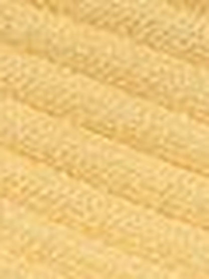 Women's Yellow Ribbed Acrylic Cardigan Sweaters