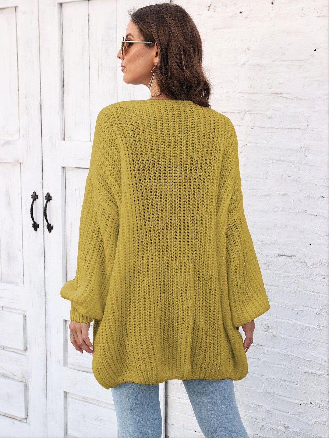 Women Cardigan with Applique Detail