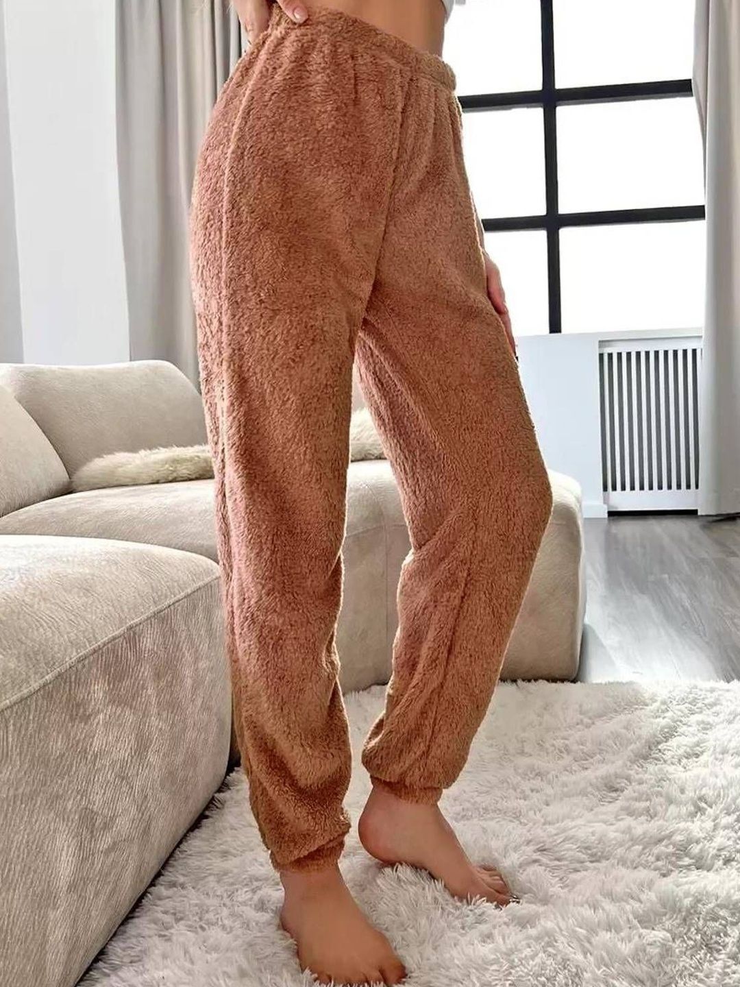 NOWI Women High-Rise Easy Wash Trousers