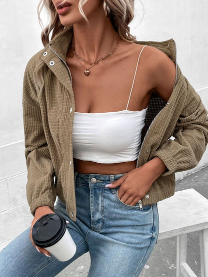 Women's Brown Nowi Women Bomber Jacket