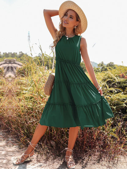 A-Line Midi Dress