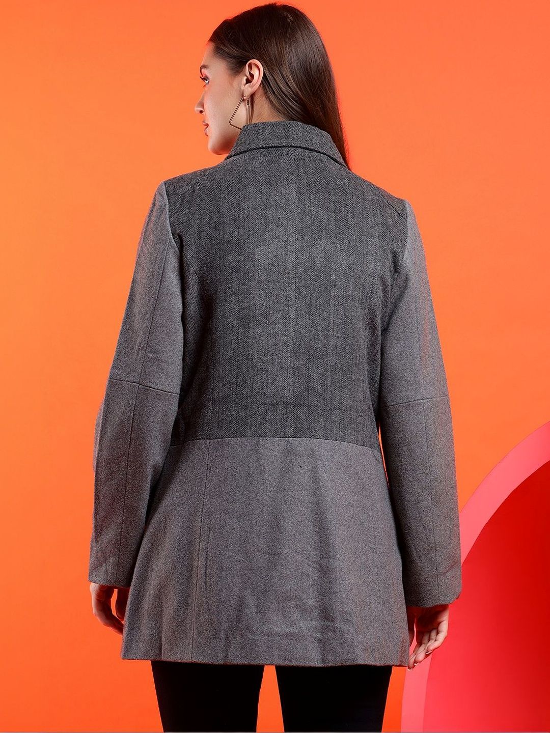 NowI Women Solid Single Breasted Casual Blazer