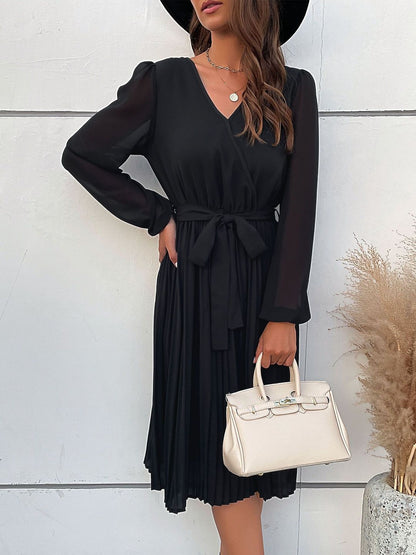 Women's Black Midi Dress Blend