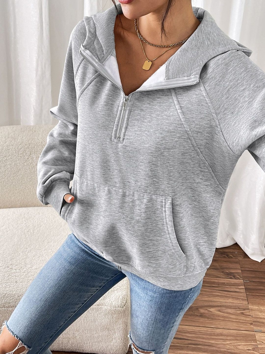 Women Hooded Sweatshirt