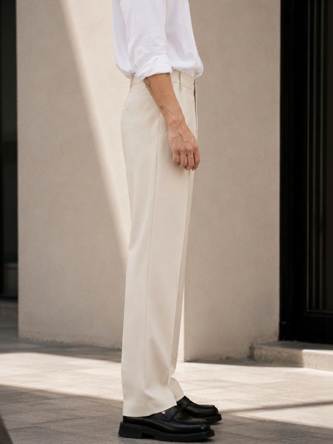 Men Wrinkle Free Trousers