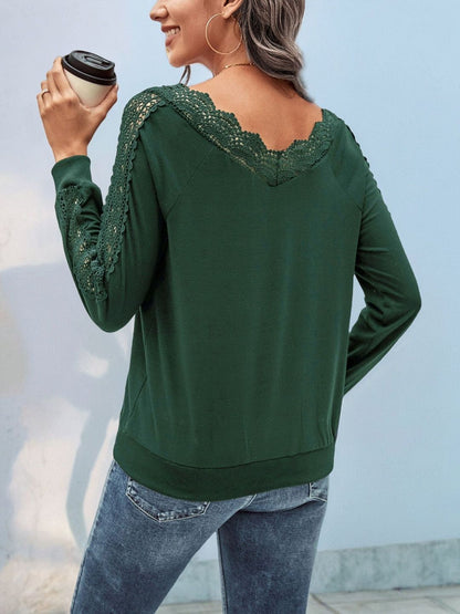 Women's Green Cotton Top Printed Regular Fit
