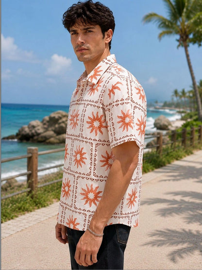 Men Printed Casual Shirt