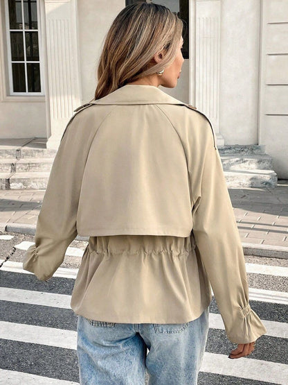 Women Lightweight Open Front Jacket