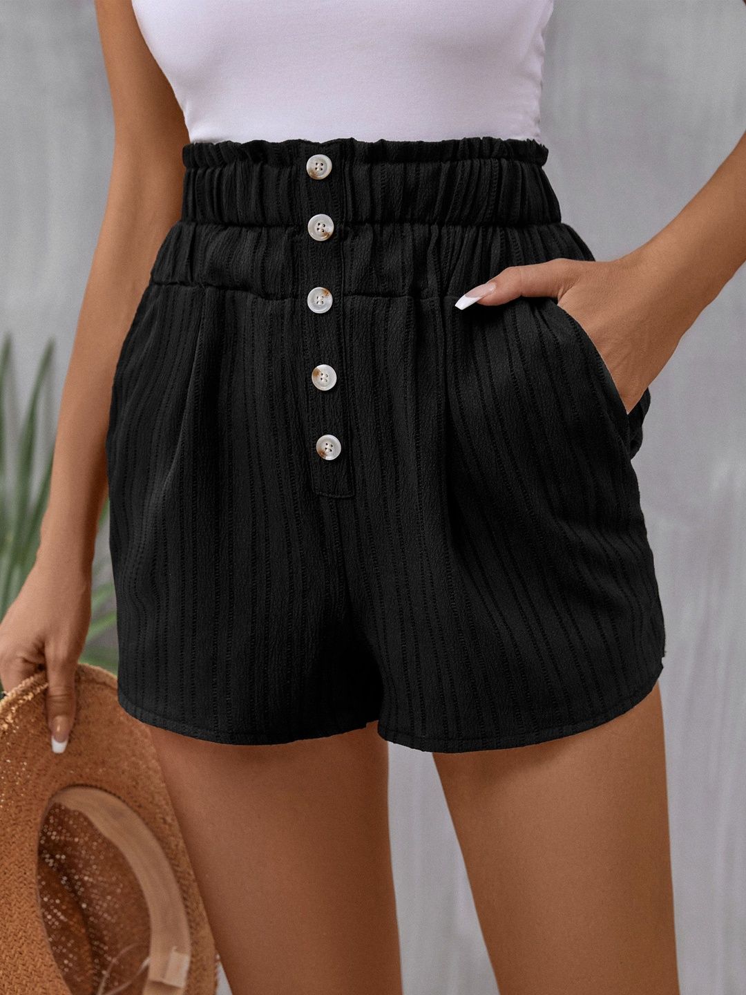 Women High-Rise Fashion Shorts