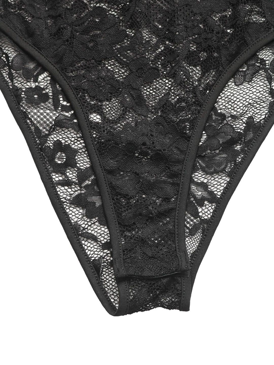 Self Design V-Neck Bodysuit