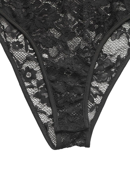 Self Design V-Neck Bodysuit