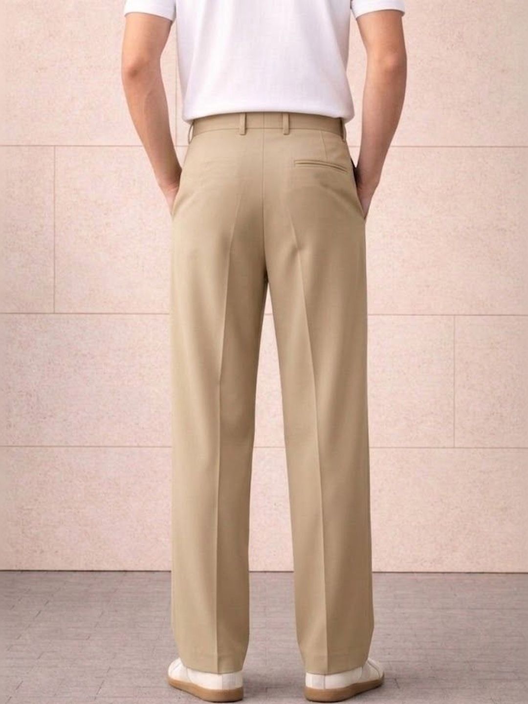 Men Pleated Trousers